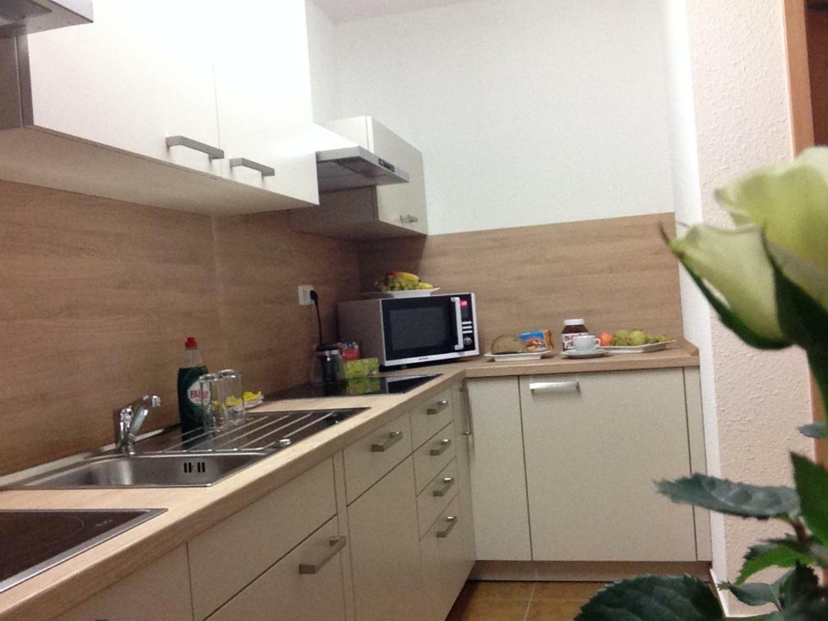 Ferienwohnung Ortrand - Pension Buitenkant foto