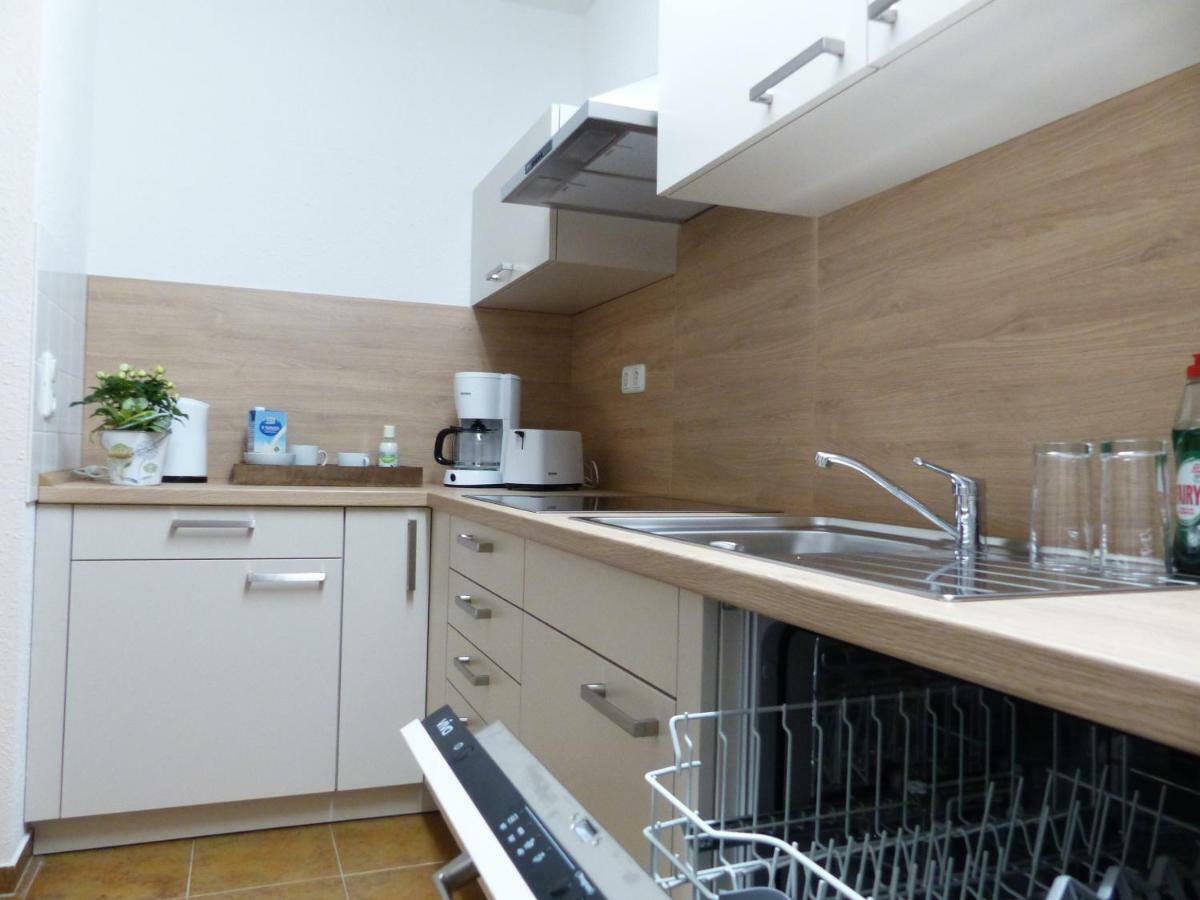 Ferienwohnung Ortrand - Pension Buitenkant foto