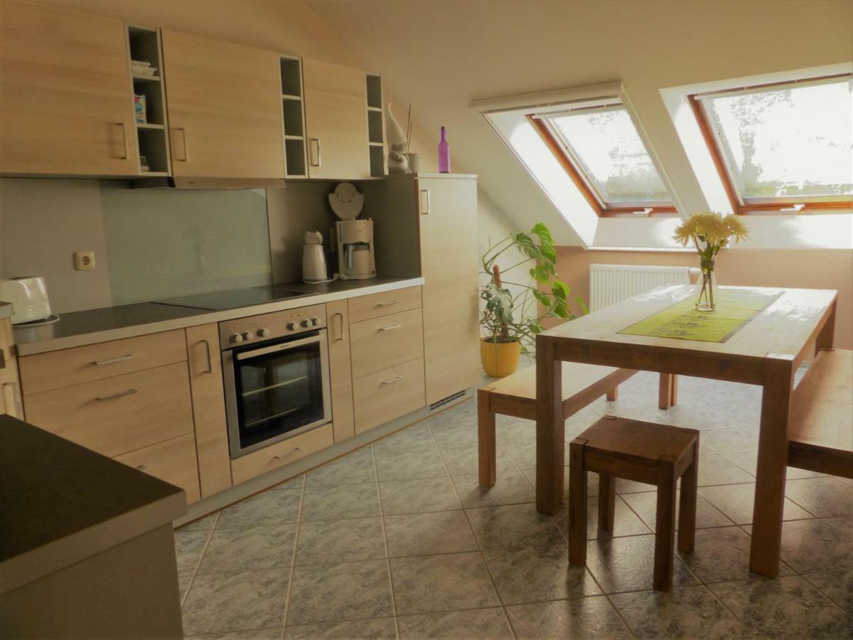 Ferienwohnung Ortrand - Pension Buitenkant foto